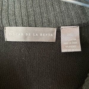 Oscar De La Renta zip cardigan